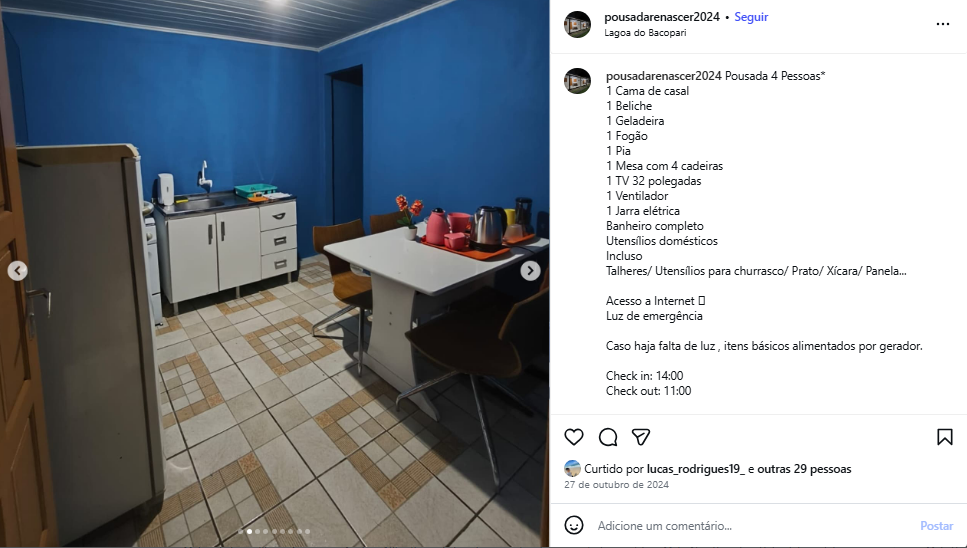 Acomodação 2 - Pousada Renascer